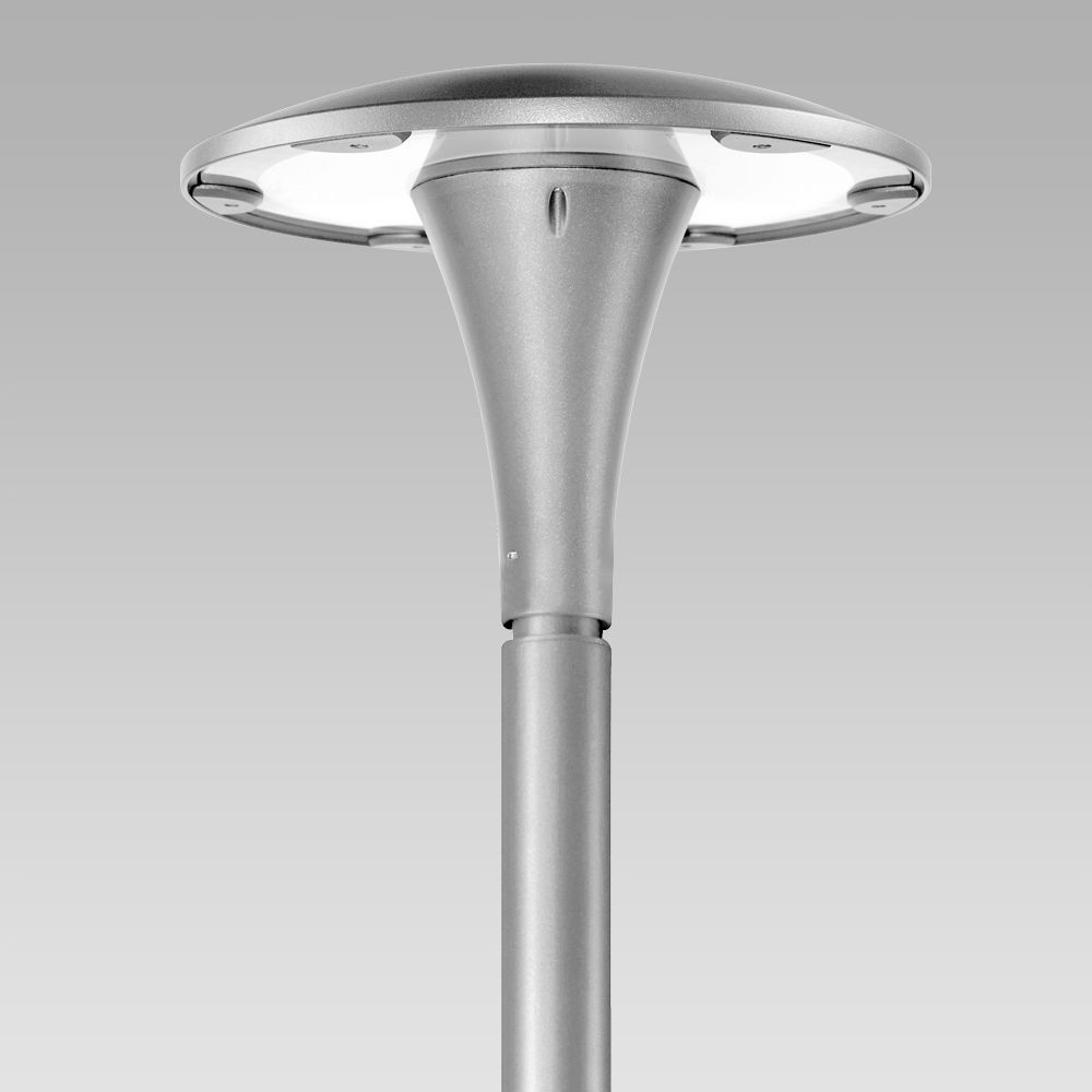 Illuminazione Urbana  Apparecchio per l'illuminazione urbana dal design unico, dall'illuminazione confortevole che non produce inquinamento luminoso
